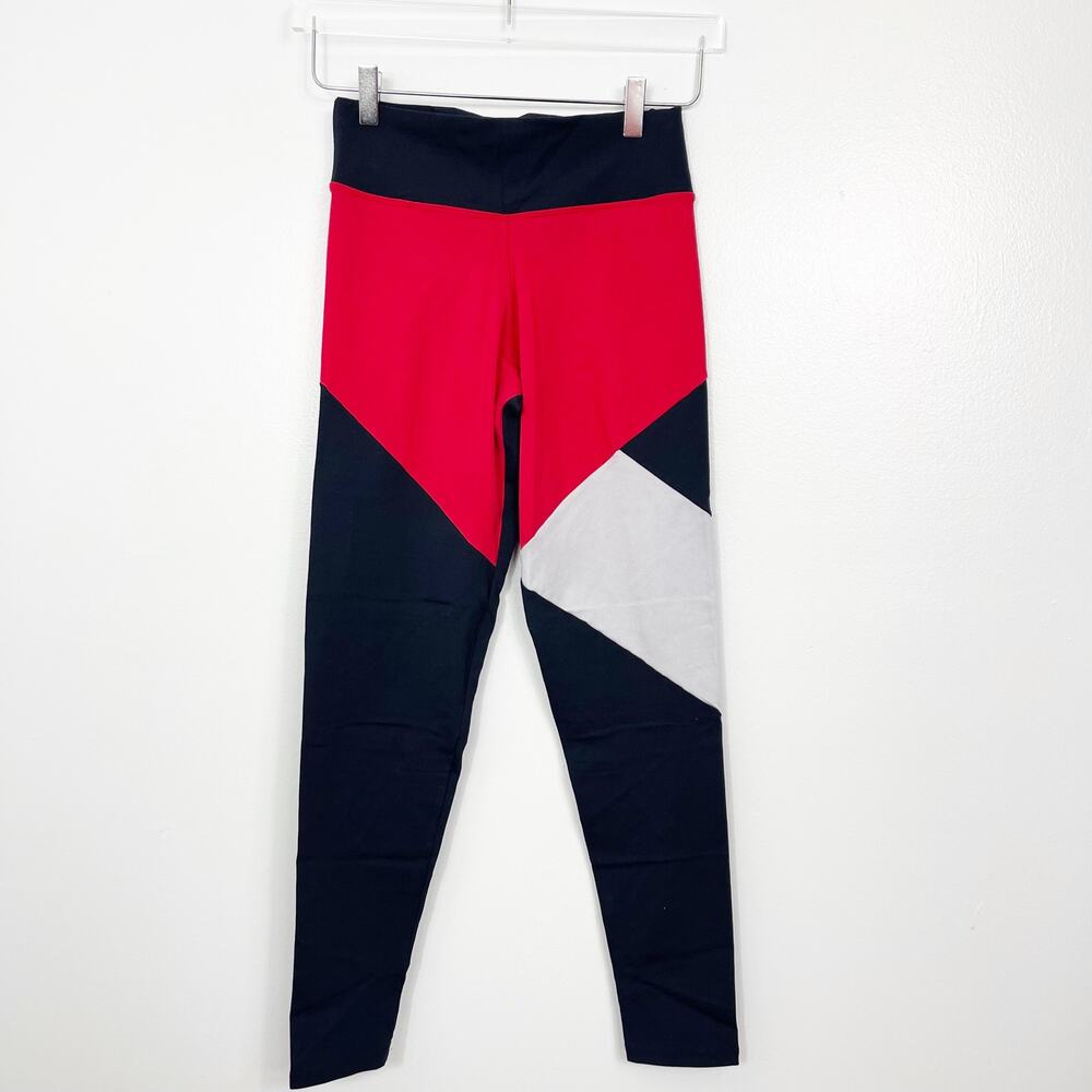 Motion Red and Black Leggings Medium